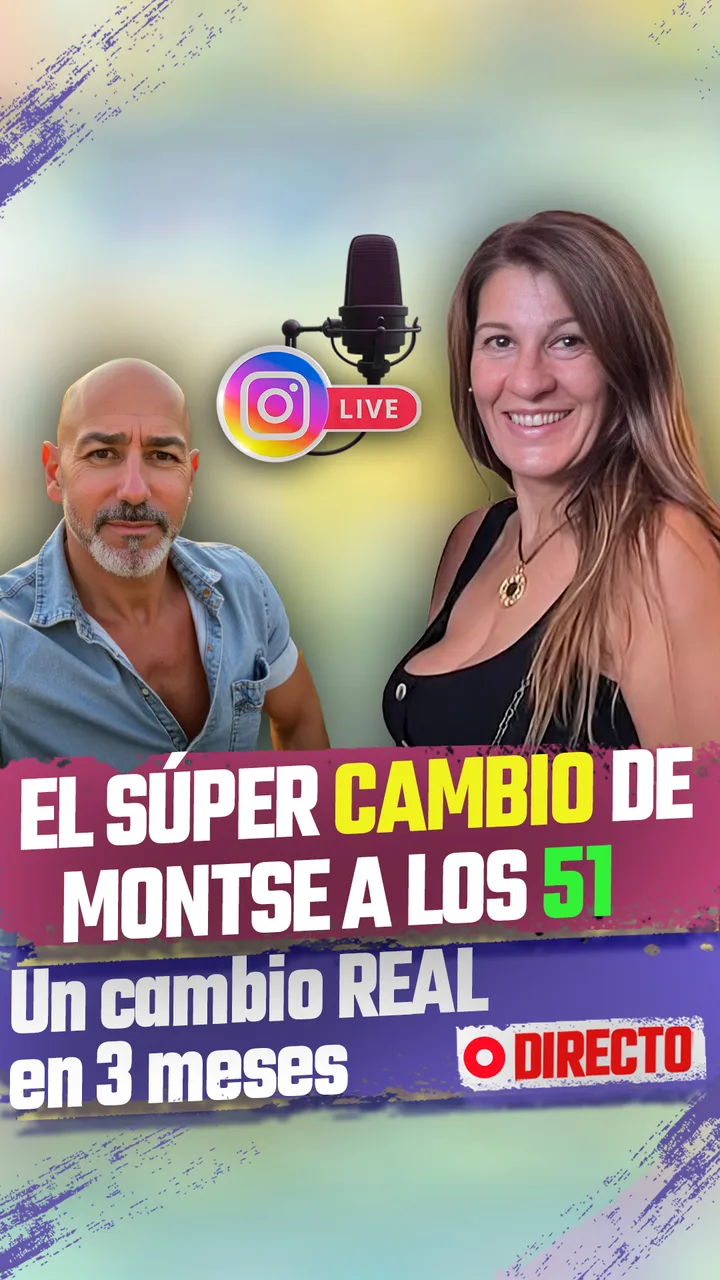 Jonathan y Montse durante la entrevista del programa